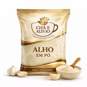 Alho em Pó 100g Chá e Alívio