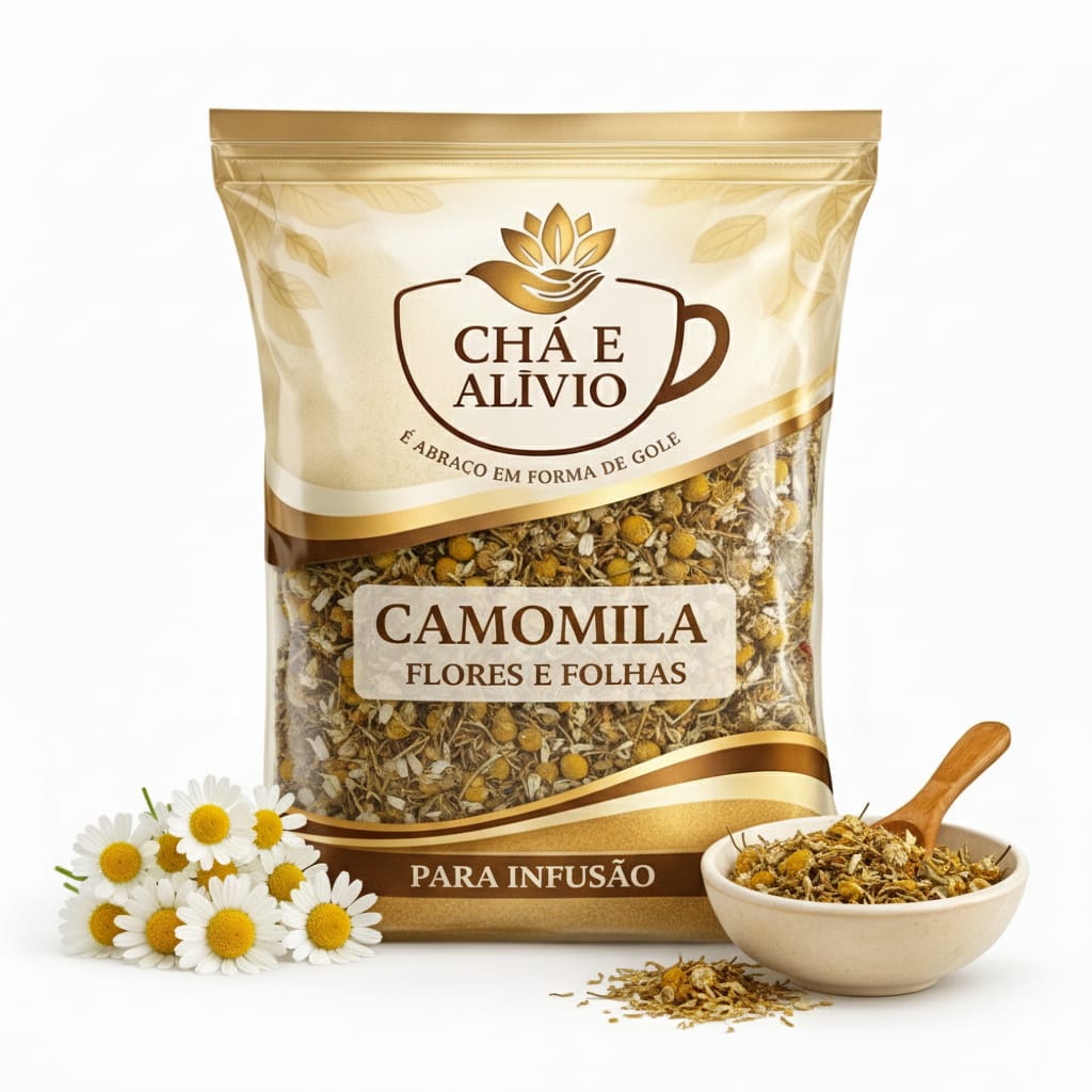 Camomila em Flor 100g– Chá & Alívio